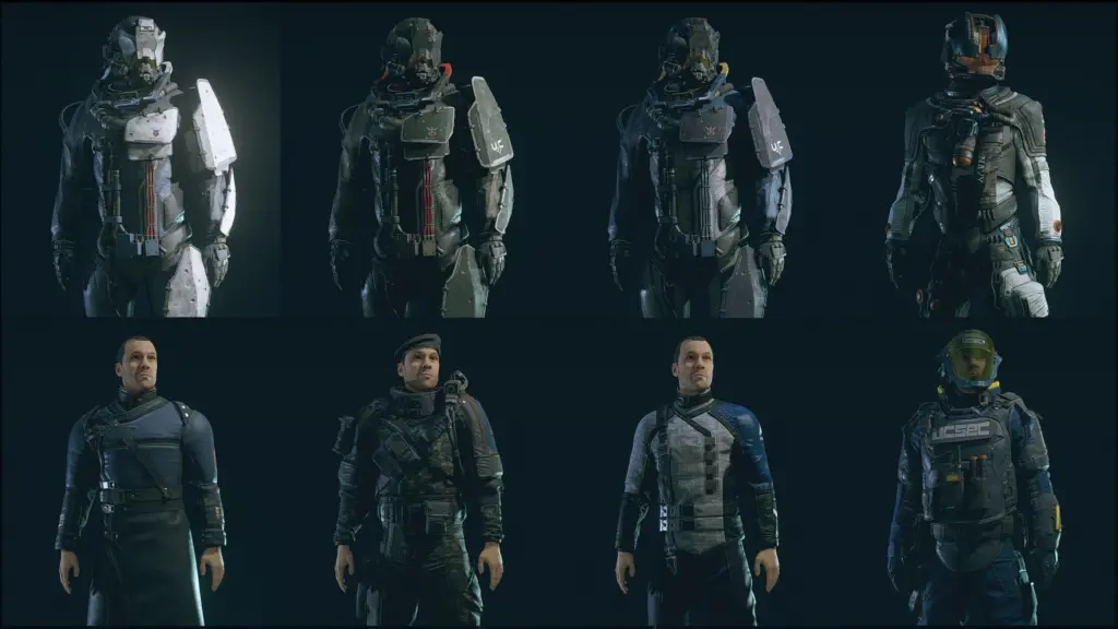UC Surplus Stores Expanded - Spacesuits and Uniforms V1.0