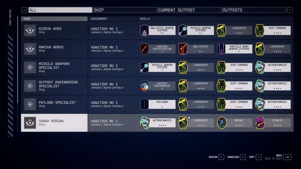 Add Skills to Compantions or Crew V1.0
