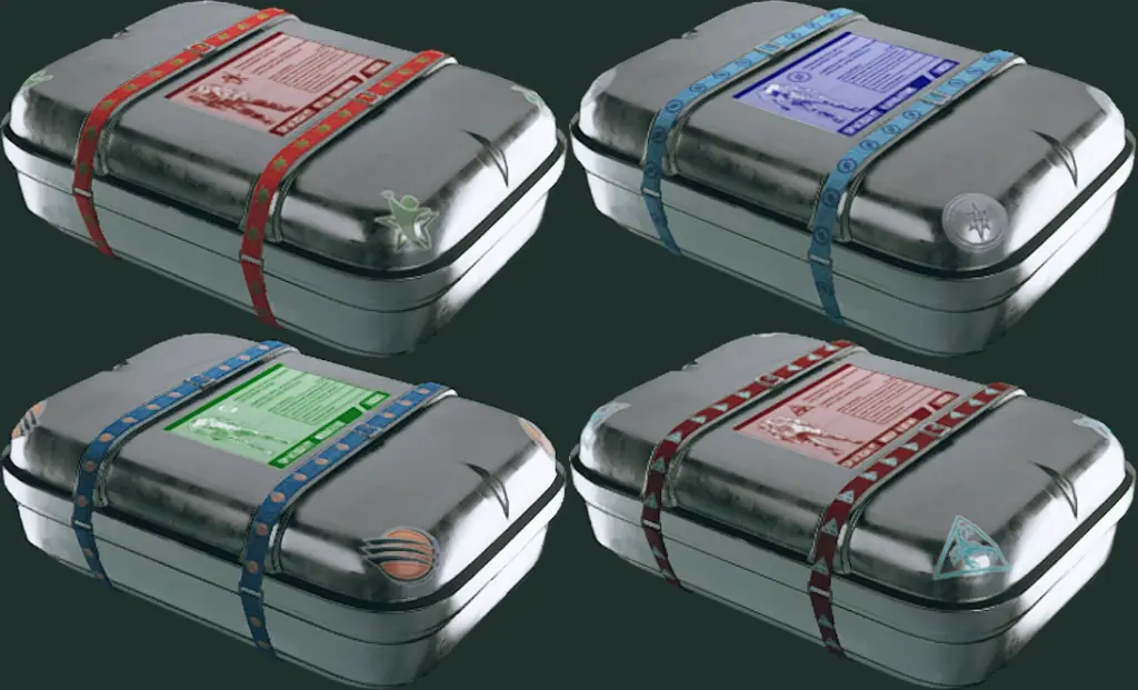 Different spacesuit Container V1.0