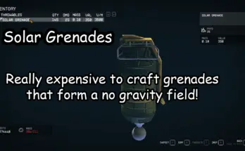Solar Grenades Mod V1.0