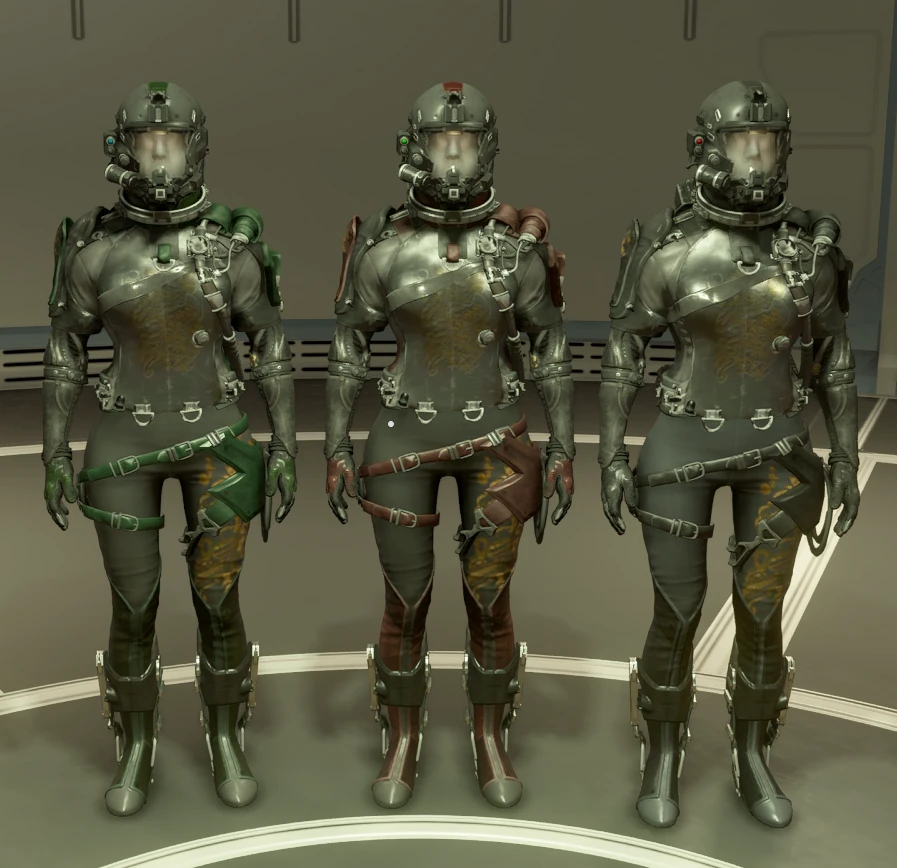 Craftable ' Va'ruun Snake Optic' Spacesuit V1.0