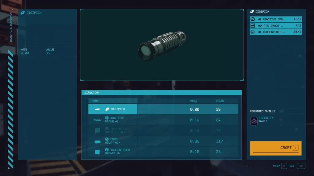 Radrose Star Enhancements - Craft Digipicks and Ammo V1.0