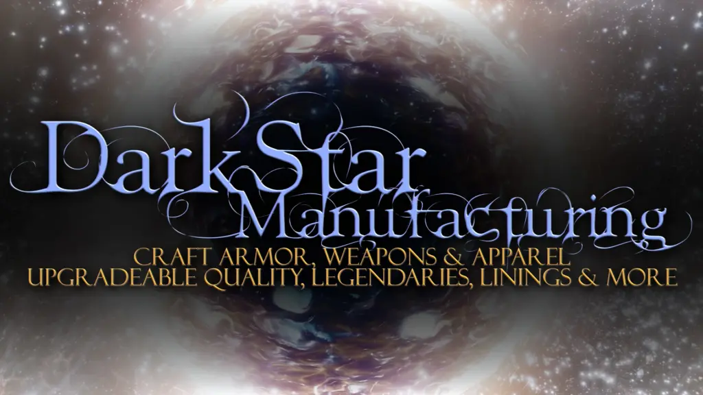 DarkStar Manufacturing V1.0