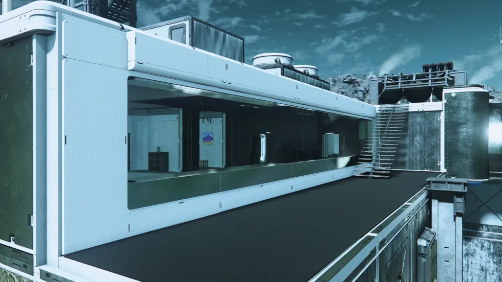 Diskreet Designs - Chrome Window Wall (white) V1.0