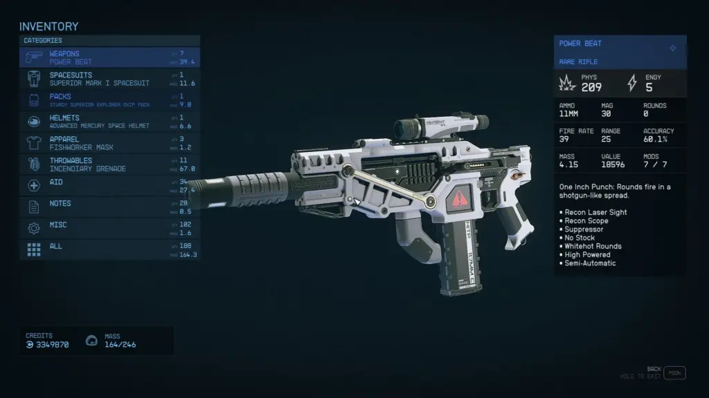 Simple Ammo Weight V0.1