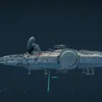 Star Wars YT-1300 Millennium Falcon 1977 V1.1