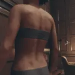 XS Sporty Sexy Map - Athletic fitness muscle texture - body normal map 4K