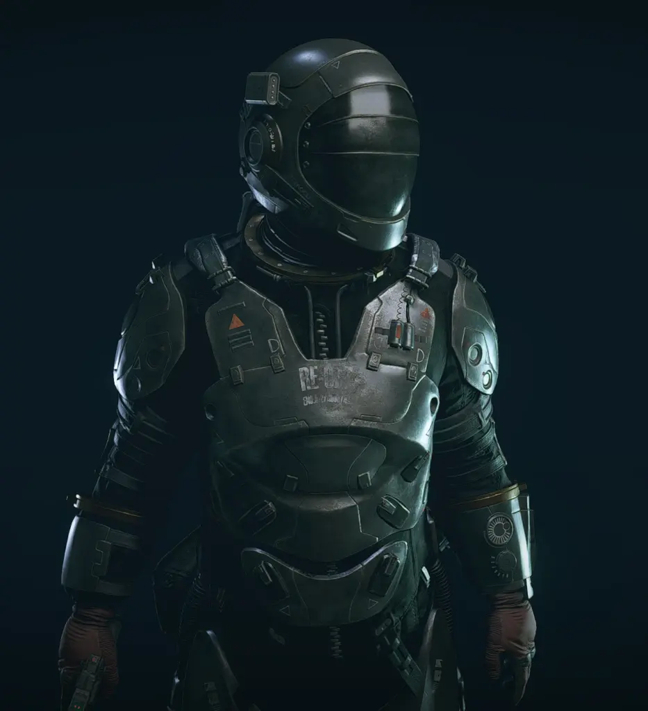 Black Shocktrooper Spacesuit