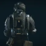 Black Shocktrooper Spacesuit