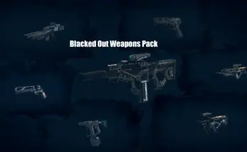 Blacked out weapons pack V2.0