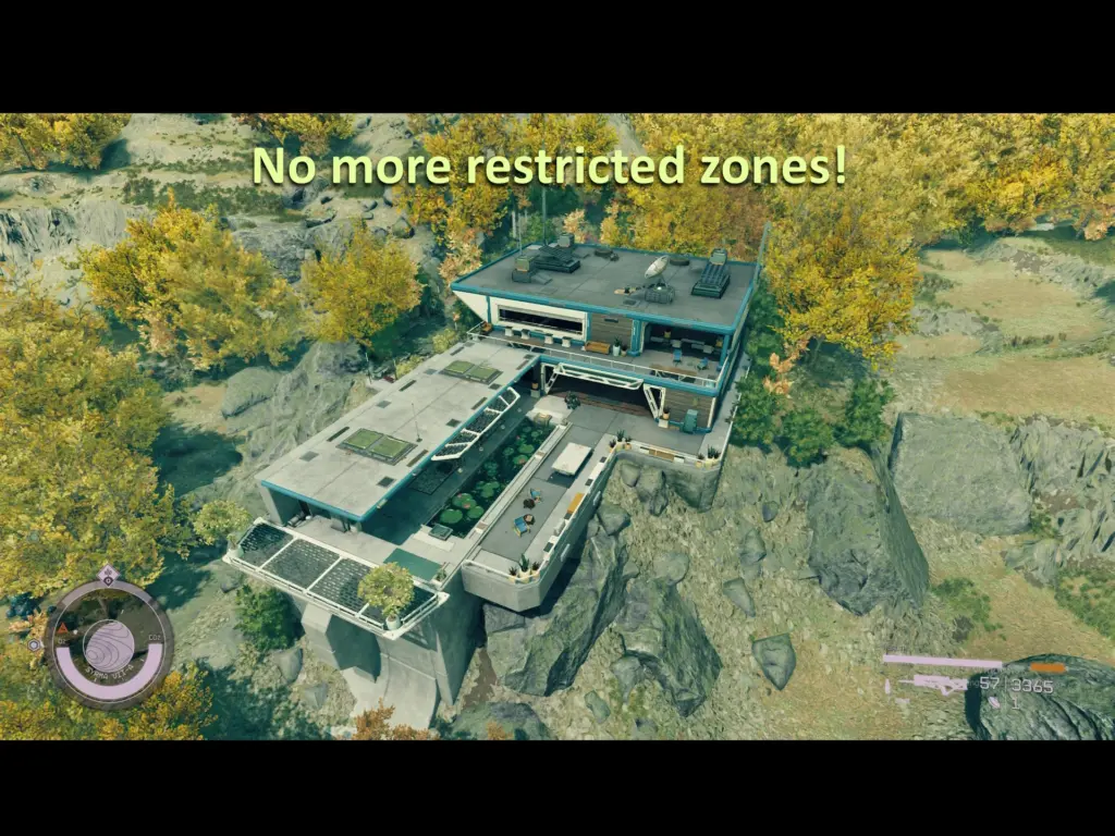 Build Outposts in restricted zones (Over POI) V1.1