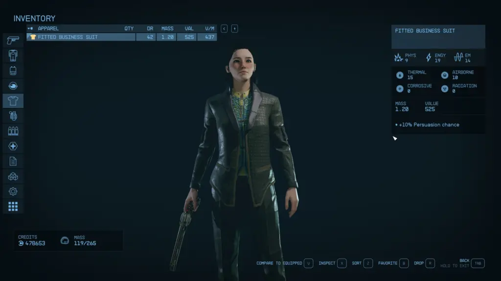 Fitted Business Suit to Bayu's Corpwear V1.0