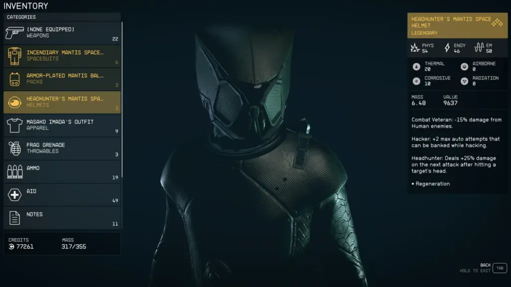 Full Black Mantis V0.0.1