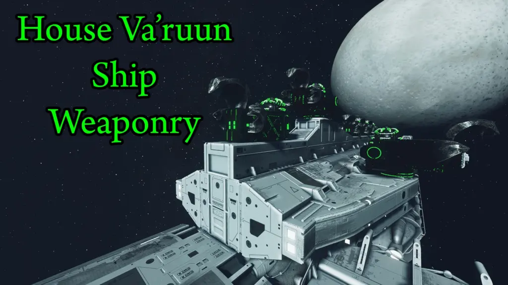 Va'ruun Ship Weaponry V1.0