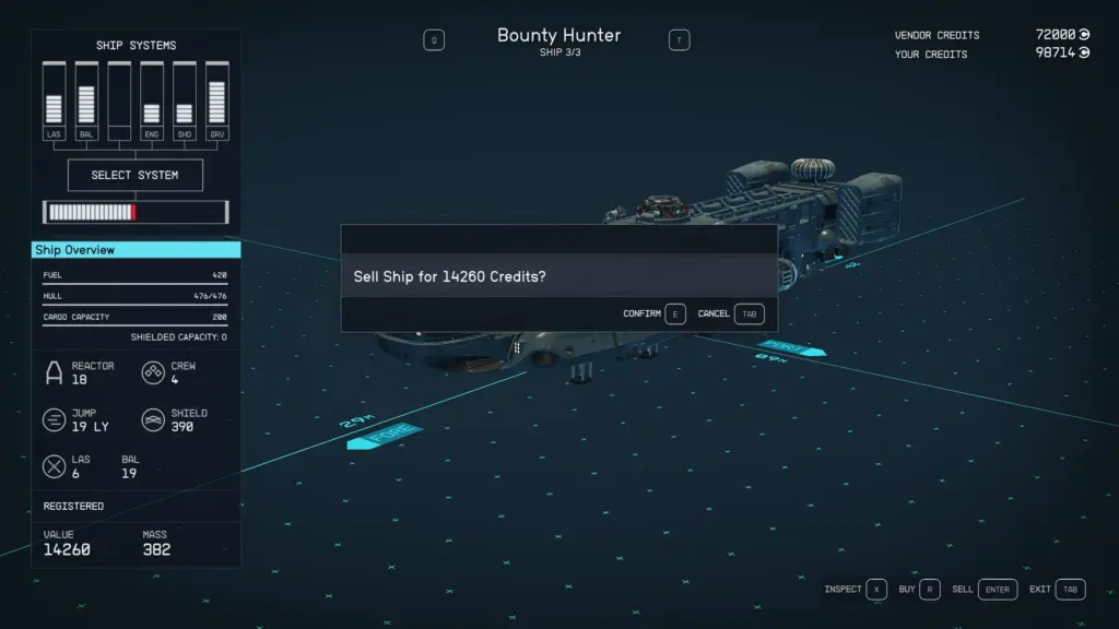 Ships Value Increased for Sell V2.0