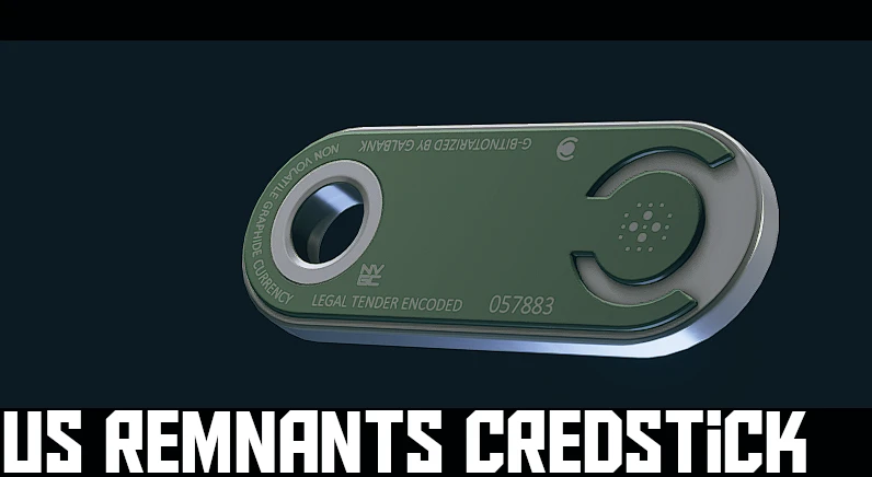 Silver Dollar - US Remnants Credstick Retexture V1.0