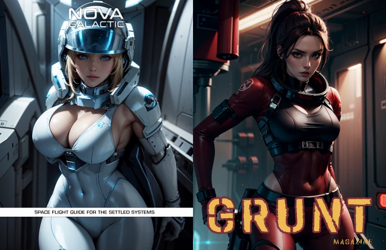 Pin-up all magazines replacer beauties of Sci-fi V1.0