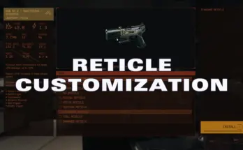 Reticle Customization - RC V1.0