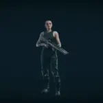 Space Rogue Muscle Gear outfit black V1.0