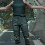 Space Rogue Muscle Gear outfit black V1.0