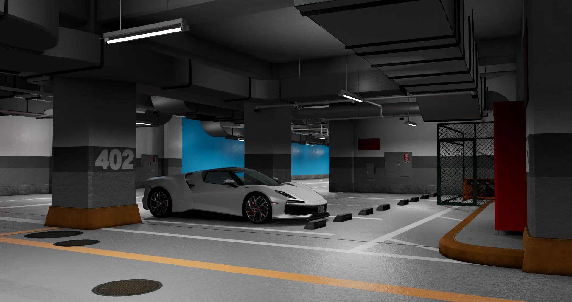 Kamurocho Underground Car park Showroom v3.0