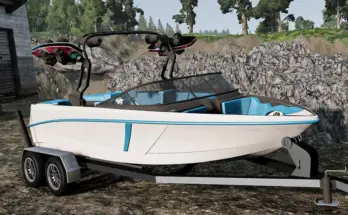 Wake Boat and trailer v1.0