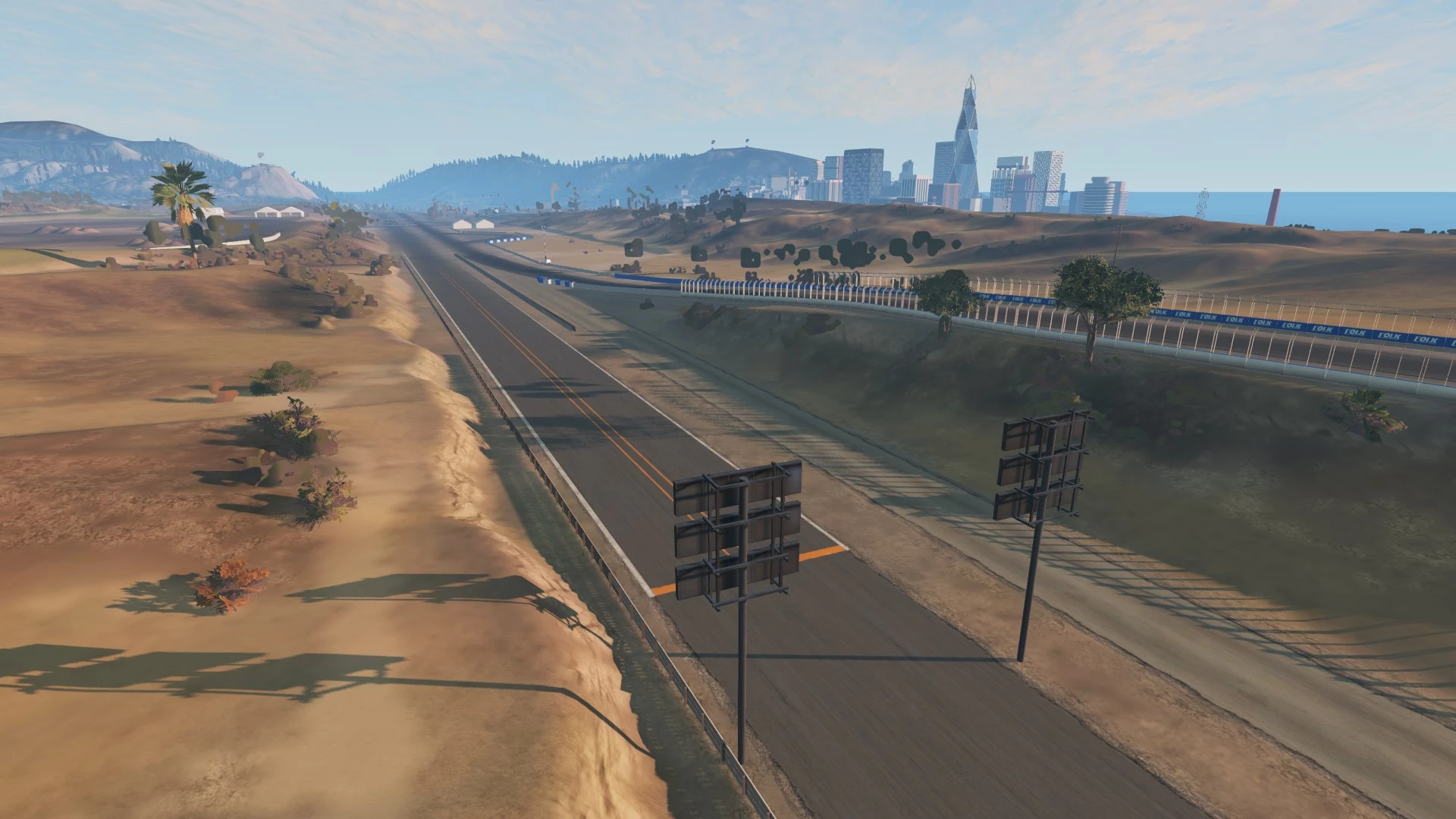 West Coast, USA Extended Drag Strip v1.0