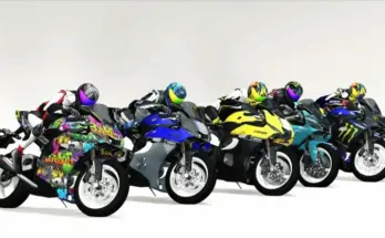 Yamaha YZF-R6(Bike stand Included) 0.34