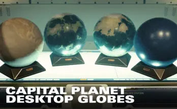 Capital Planet Desktop Globes V1.0