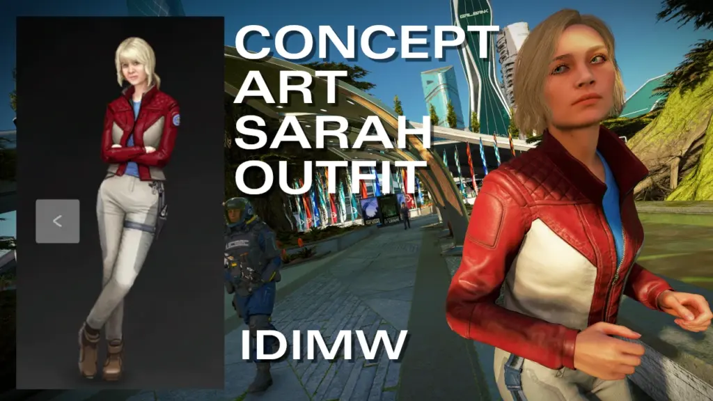 Concept Art Sarah Outfit - IDIMW