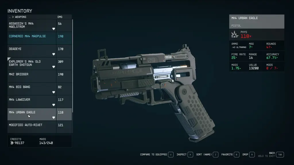 Numbered Weapon and Armor Marks V1.0