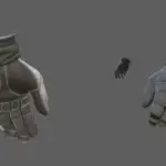 Retro Brown Gloves