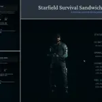 Starfield Survival Sandwich V1.0