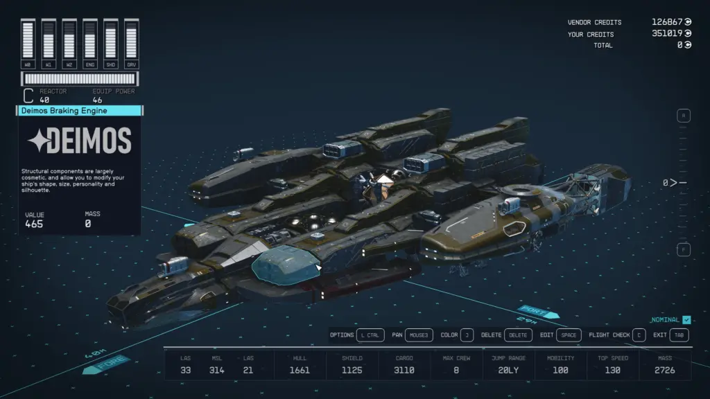 Weightless Structural Parts V1.0