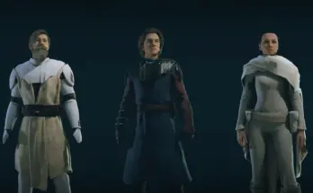 Star Wars Clone Wars Outfits (Anakin - Obi-Wan - Padme)