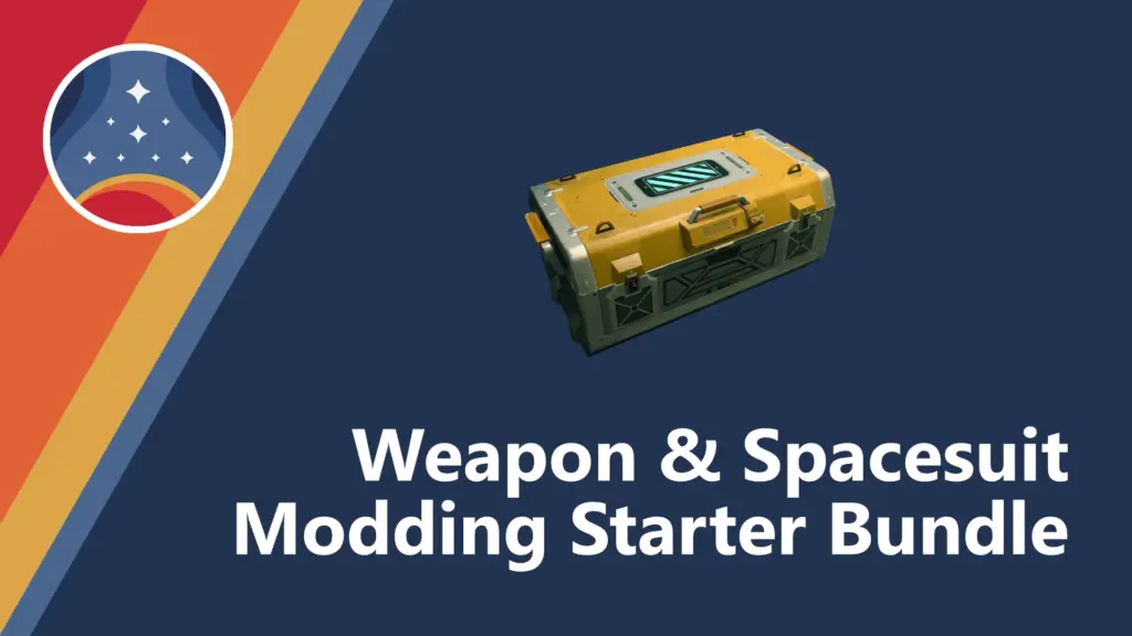 Weapon and Spacesuit Modding Starter Bundle V1.03