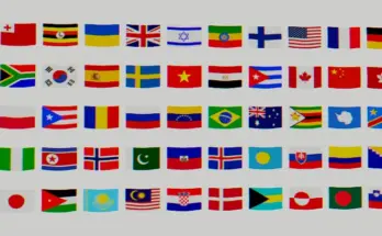 Around The World (Old Earth Flags)