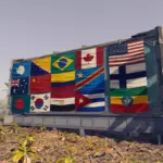 Around The World (Old Earth Flags)