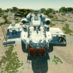 Outpost Garage and Invisible Landing Pad V1.0