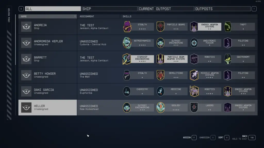 Crew Companion Skill Overhaul V1.0.5