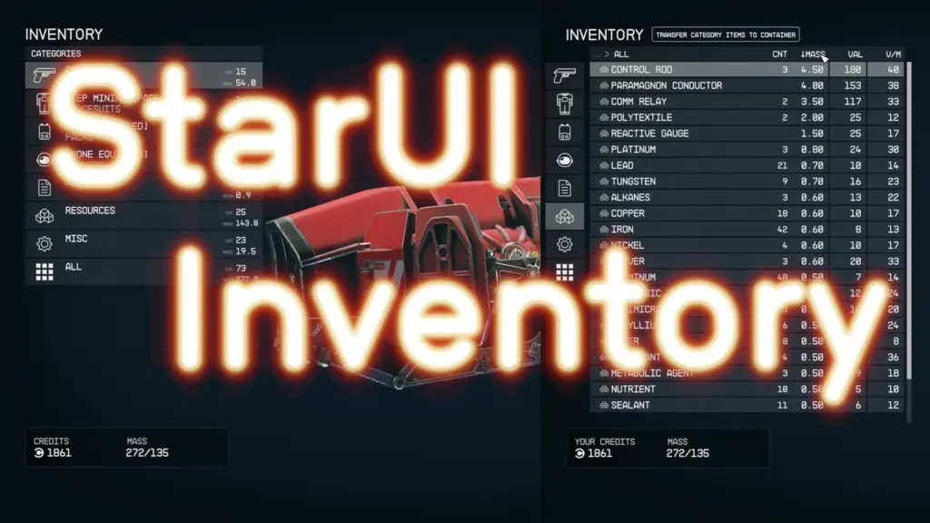 StarUI Inventory V1.0.4