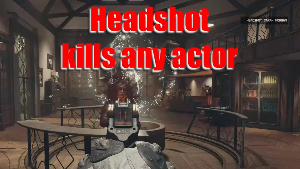 Headshot kills any actor V001