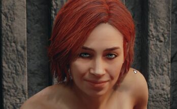 Sarah Morgan Redhead with Blue Eyes