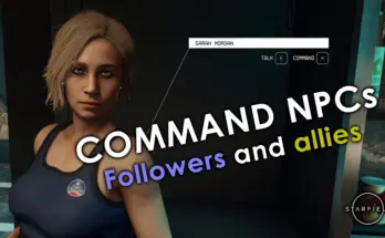 Command NPCs - Order your followers and allies