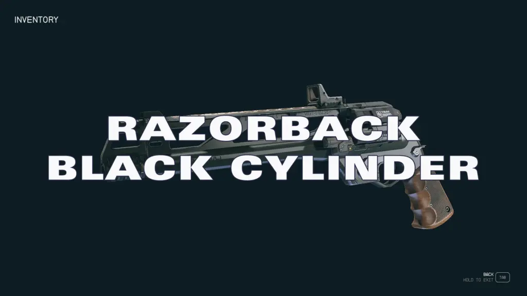 Razorback Black Cylinder - RBC V1.0