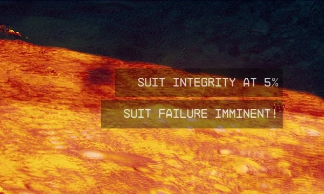 Readable suit protection warnings V1.0