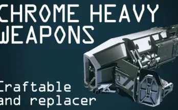Chrome Heavy Weapon Skins (craftable and replacer) V1.0