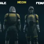 Coruscant Police Uniform (Neon and Ryujin Security Replacer) V1.2