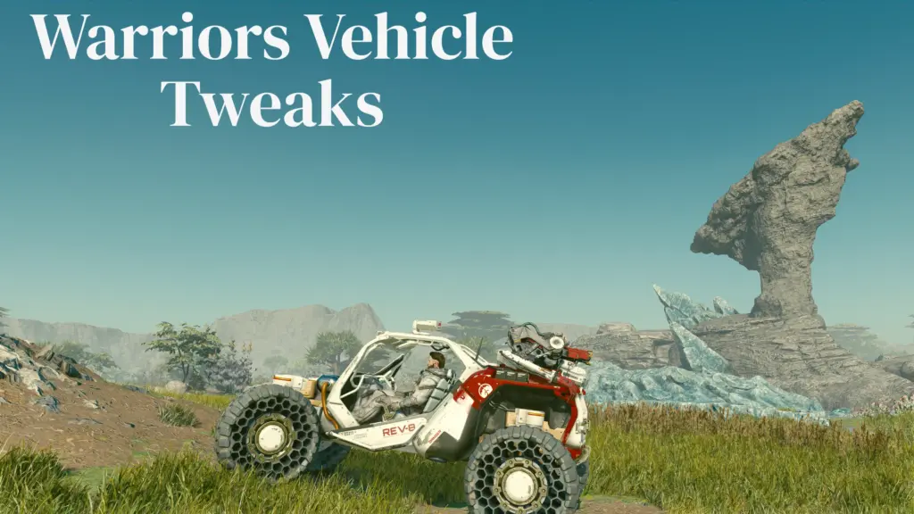 Warriors Vehicle Tweaks V1.0