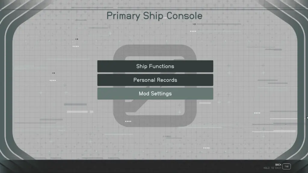 Ship Terminal Mod Menu V1.1